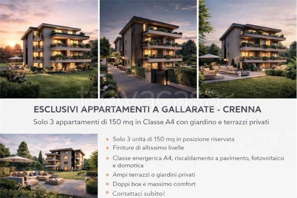 appartamento in vendita a Gallarate in zona Crenna
