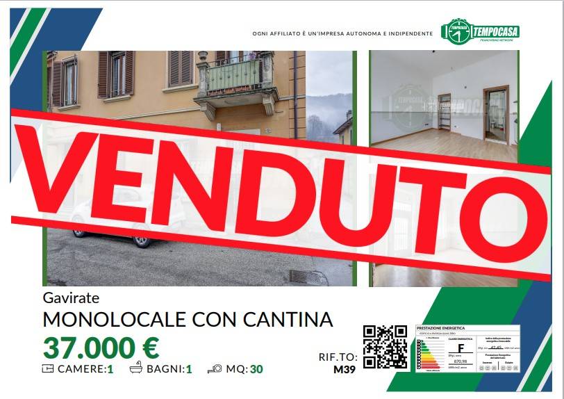appartamento in vendita a Gavirate