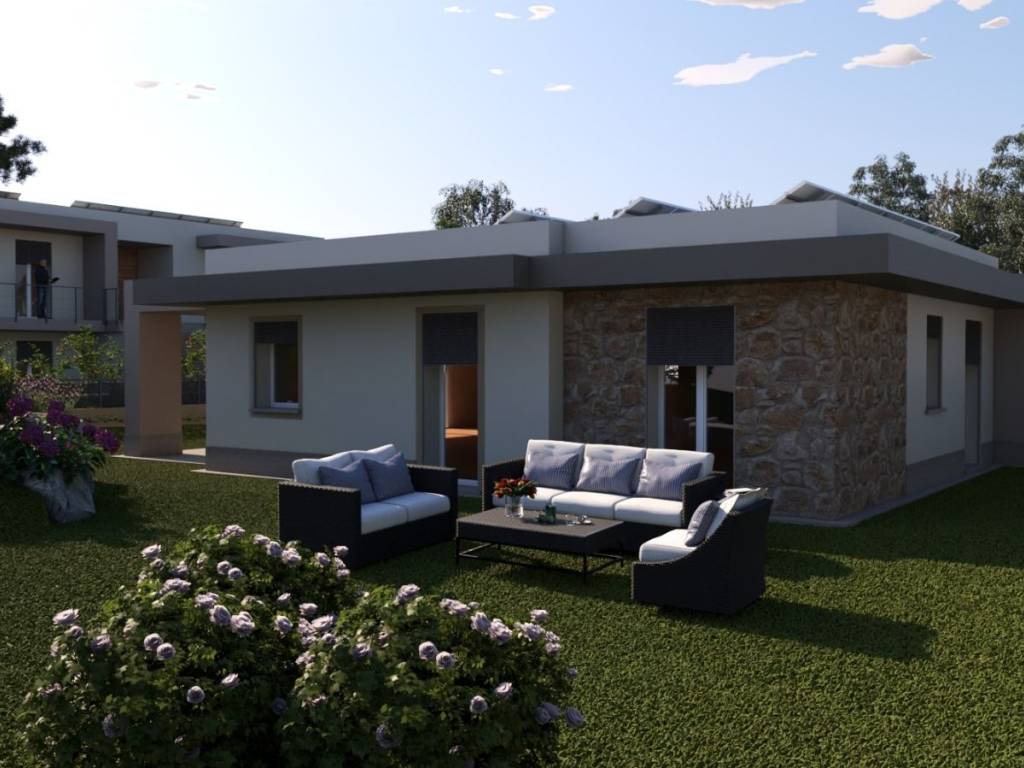 casa indipendente in vendita a Gavirate in zona Oltrona al Lago