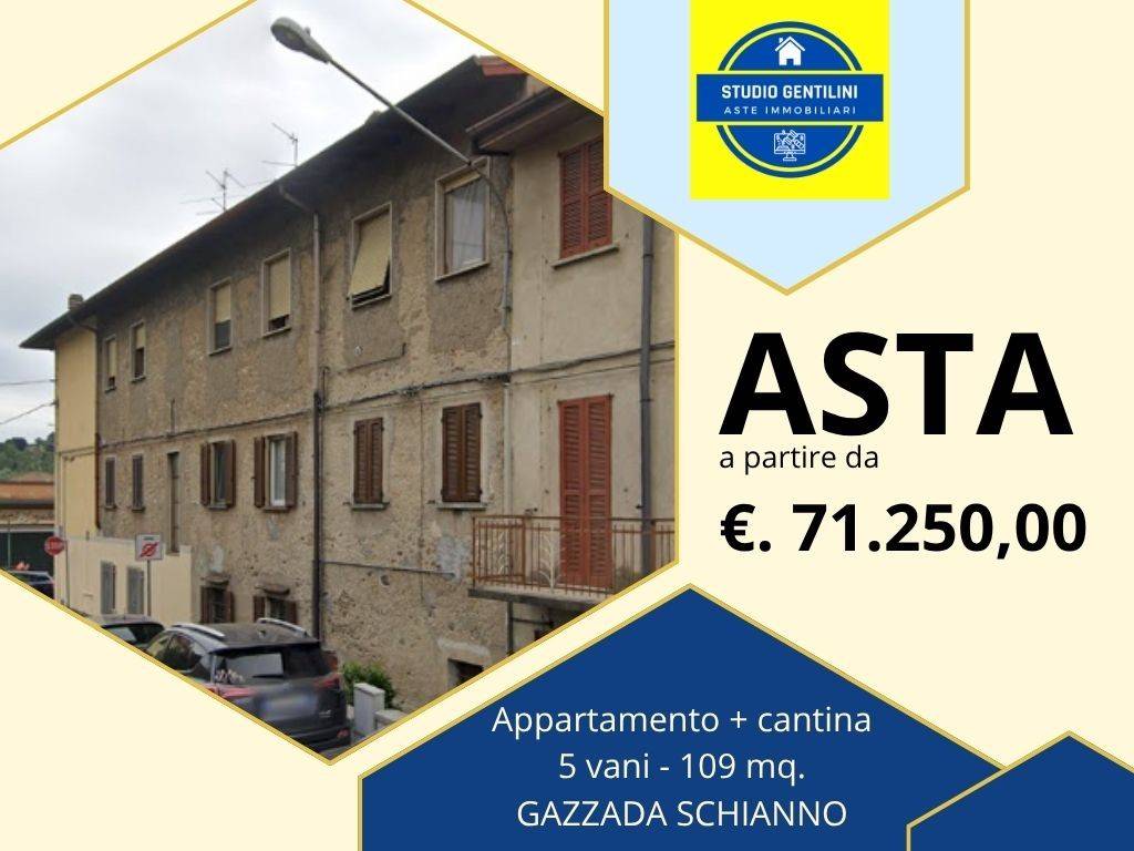 appartamento in vendita a Gazzada Schianno