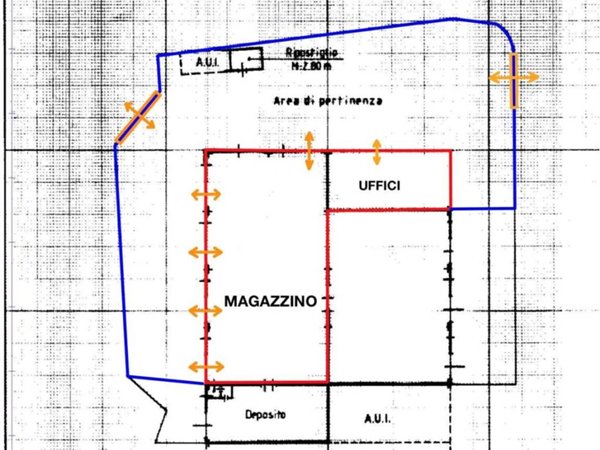 locale commerciale in vendita a Gemonio