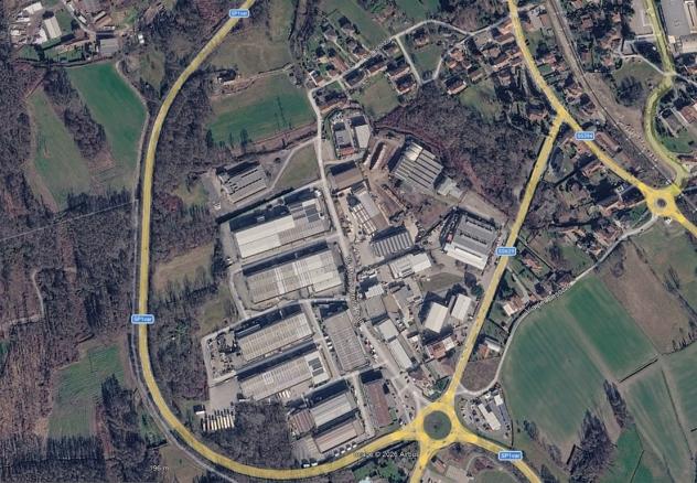 terreno industriale in vendita a Gemonio