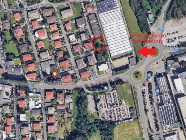 terreno edificabile in vendita a Gorla Minore