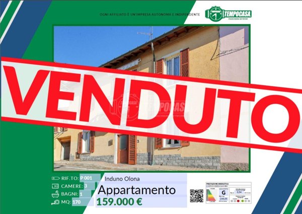 appartamento in vendita ad Induno Olona