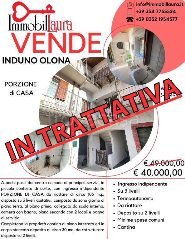 casa indipendente in vendita ad Induno Olona