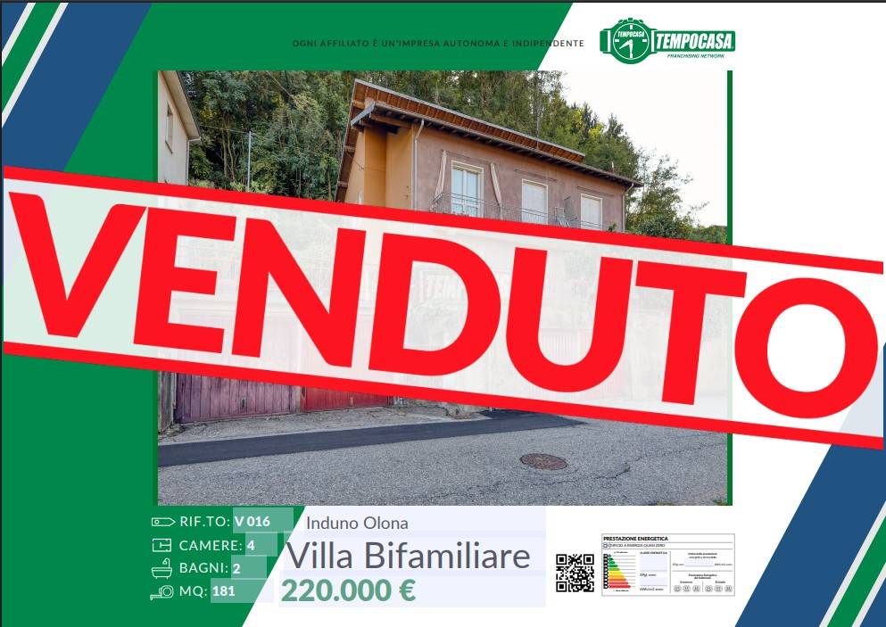 casa indipendente in vendita ad Induno Olona in zona San Pietro