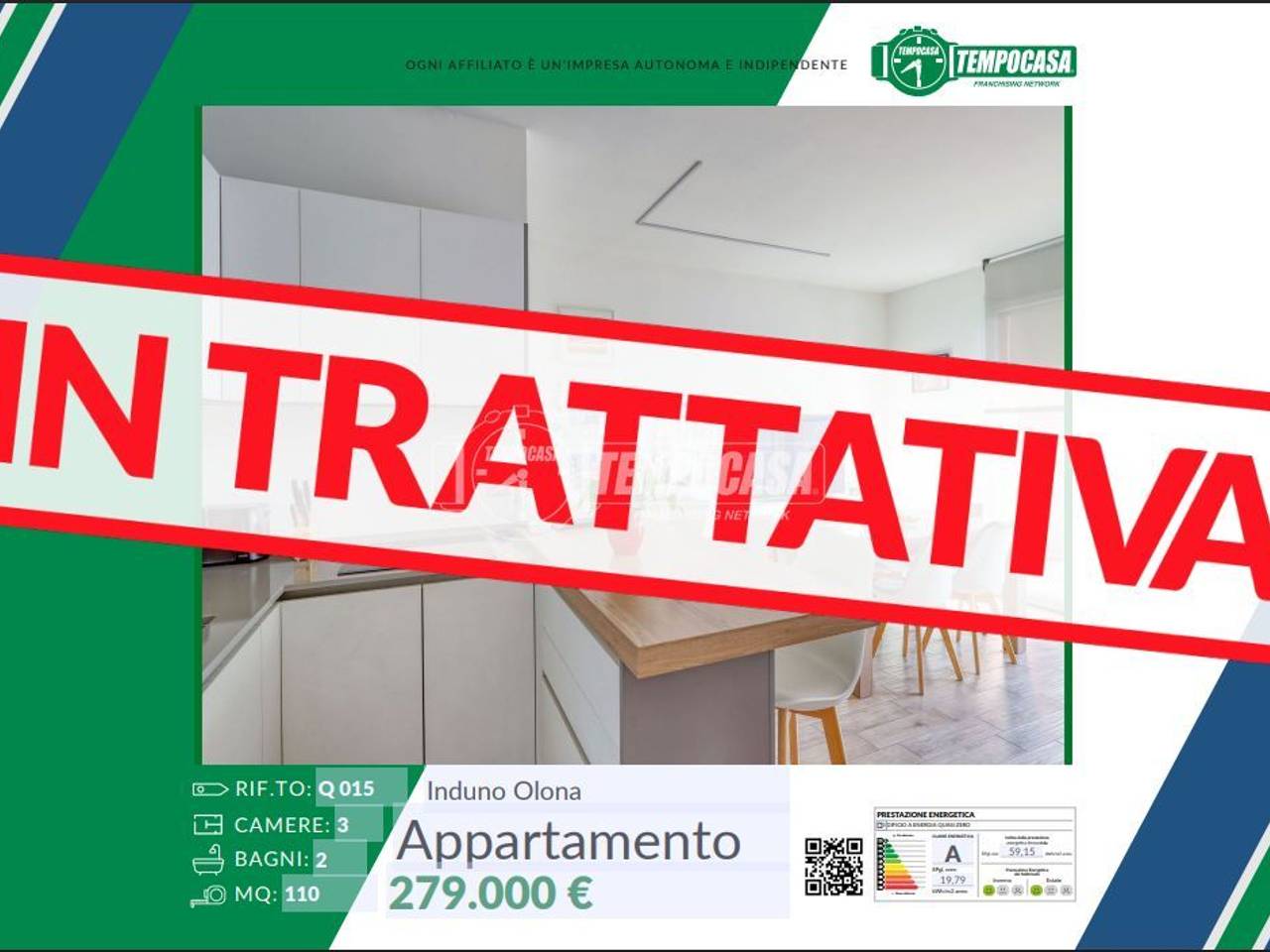 appartamento in vendita ad Induno Olona