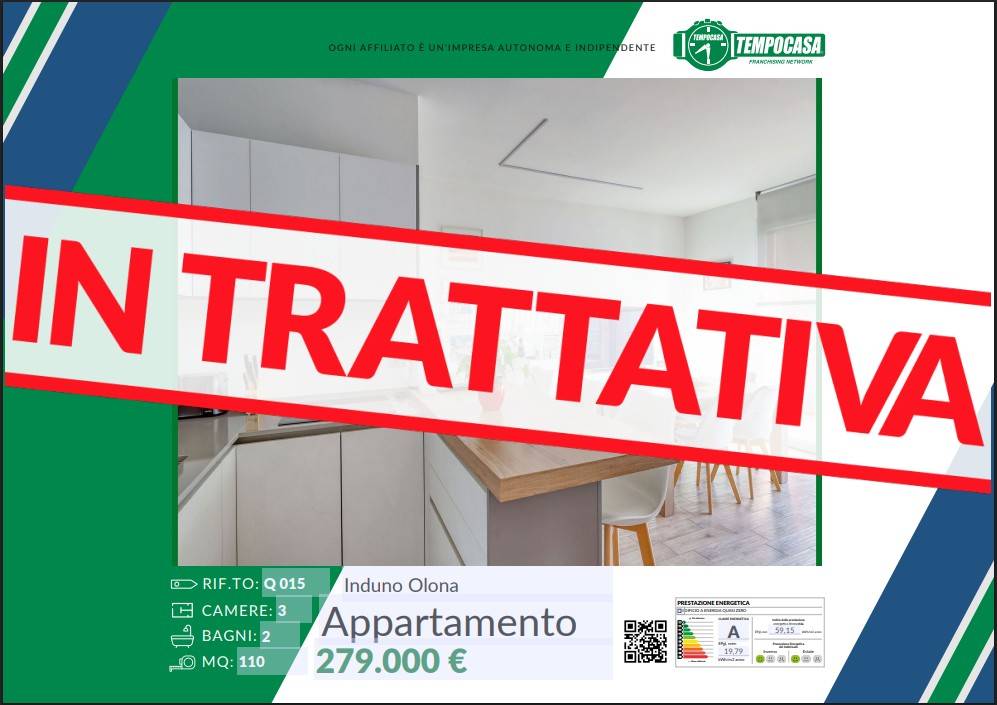 appartamento in vendita ad Induno Olona in zona San Cassano