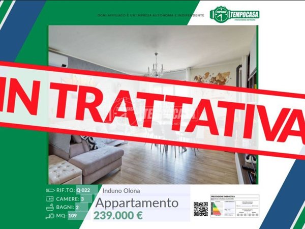 appartamento in vendita ad Induno Olona in zona San Pietro