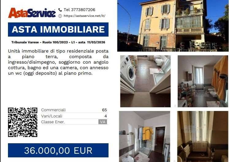 quadrivano in vendita a Laveno-Mombello in zona Laveno