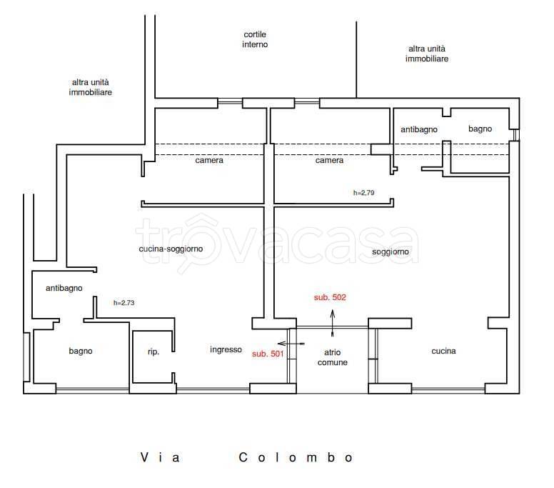 appartamento in vendita a Leggiuno