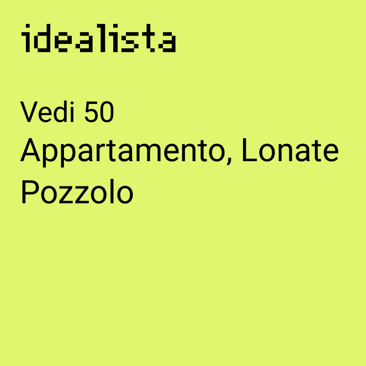 appartamento in vendita a Lonate Pozzolo