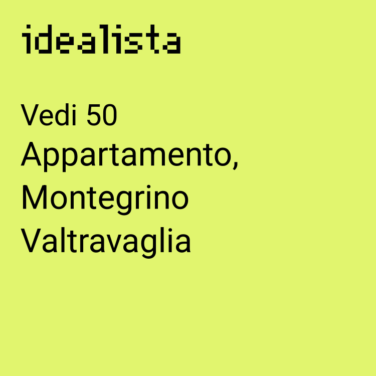 appartamento in vendita a Montegrino Valtravaglia in zona Bosco Valtravaglia