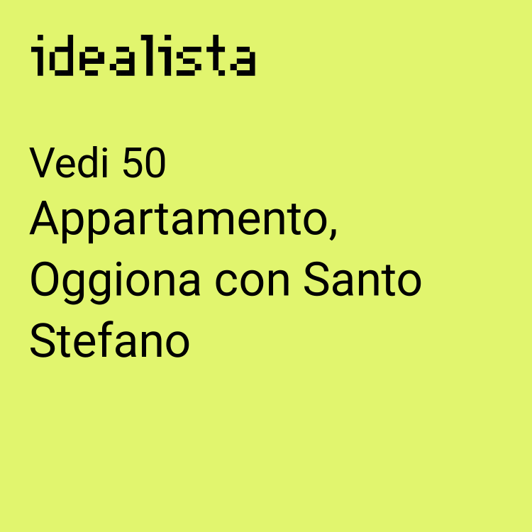 appartamento in vendita ad Oggiona con Santo Stefano