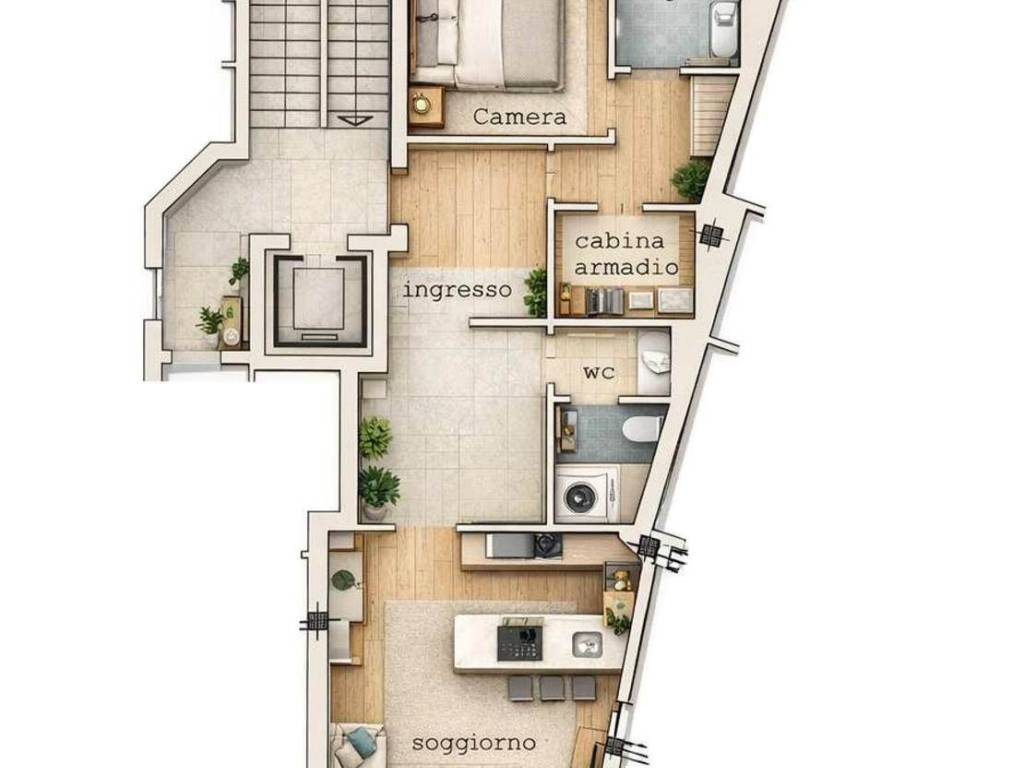 appartamento in vendita ad Olgiate Olona