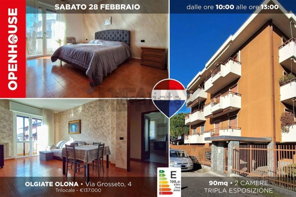 appartamento in vendita ad Olgiate Olona in zona Buon Gesù