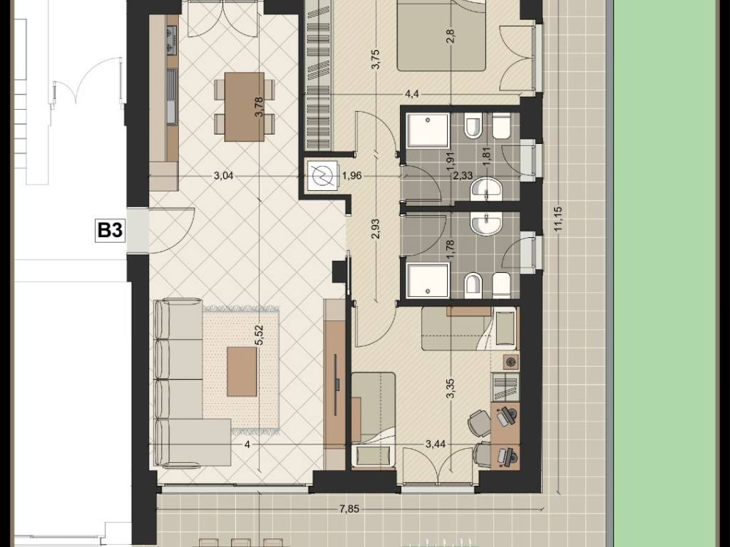 appartamento in vendita ad Origgio