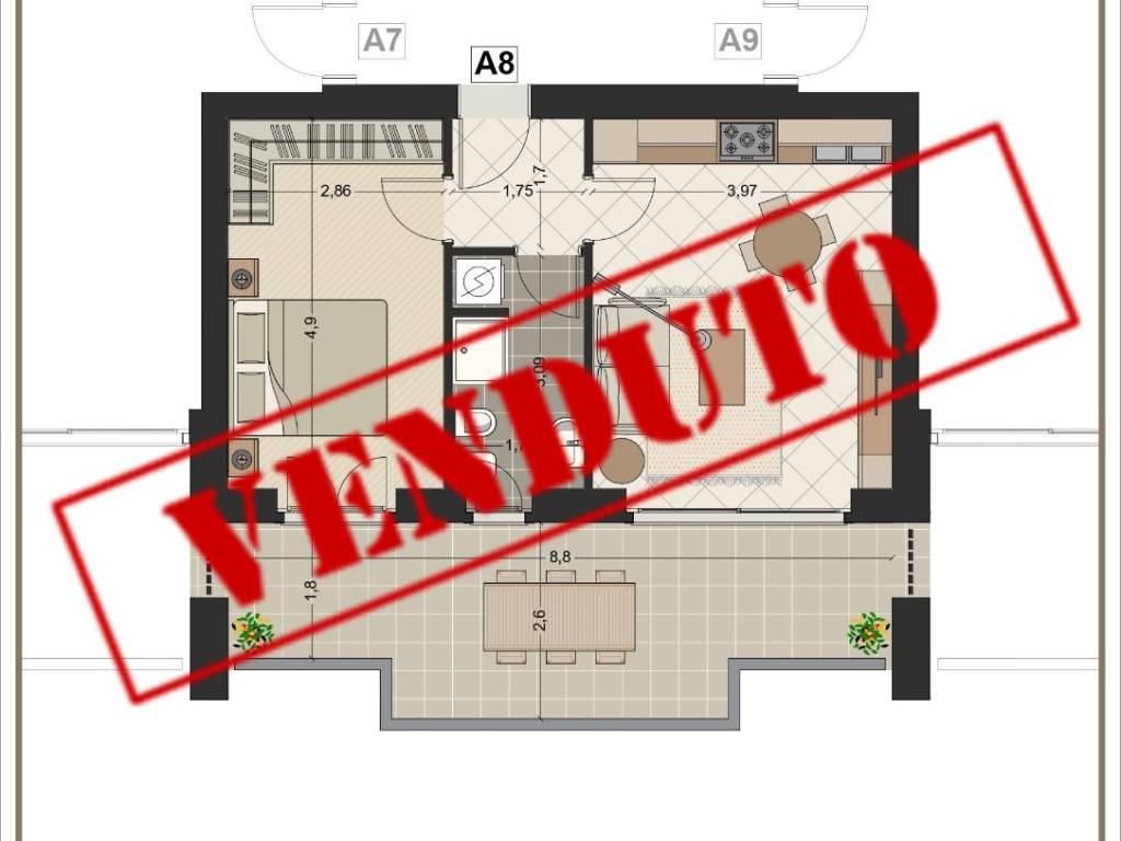 appartamento in vendita ad Origgio