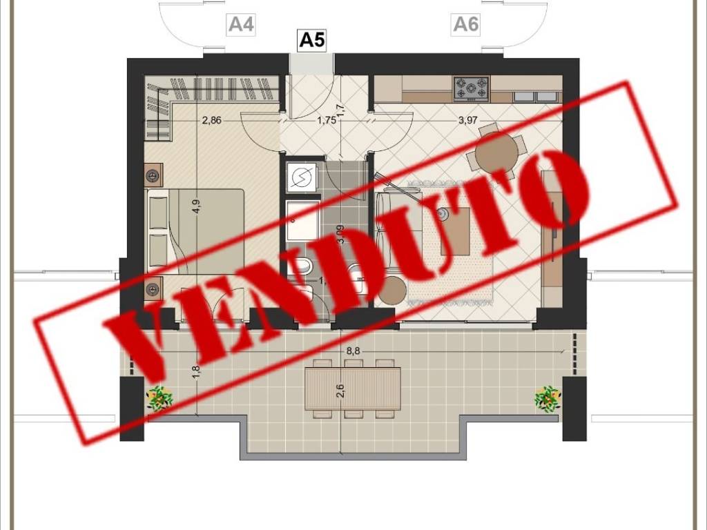 appartamento in vendita ad Origgio