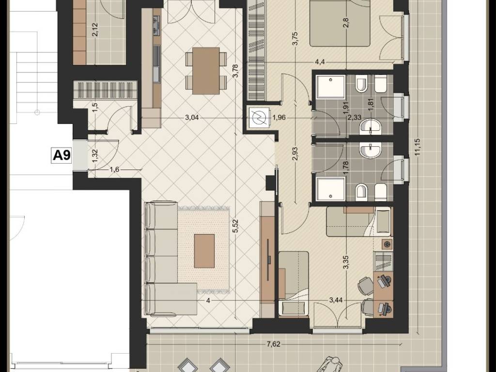 appartamento in vendita ad Origgio