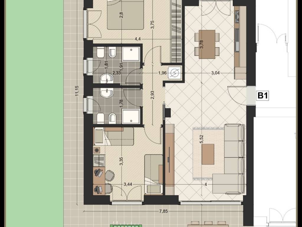 appartamento in vendita ad Origgio