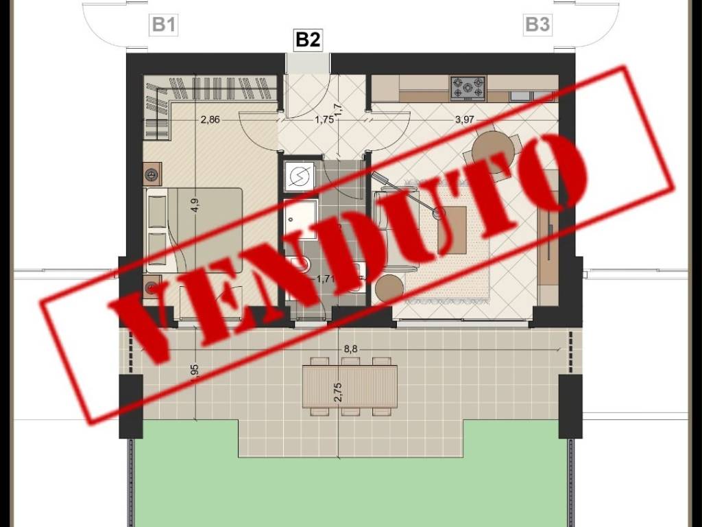 appartamento in vendita ad Origgio