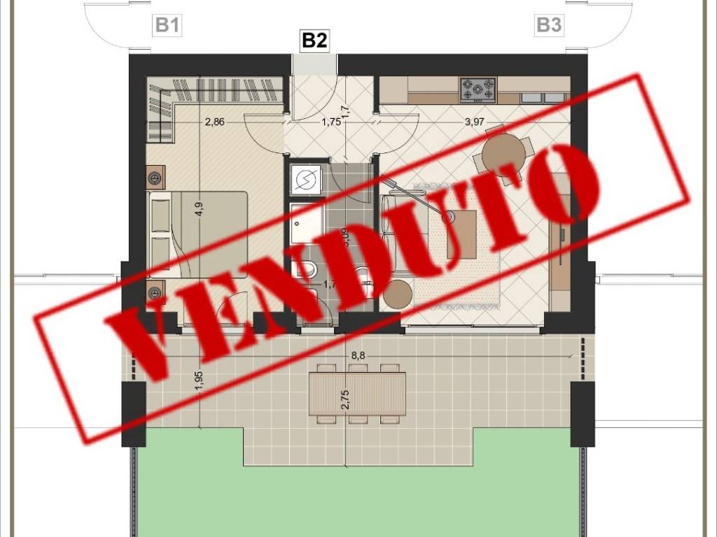 appartamento in vendita ad Origgio