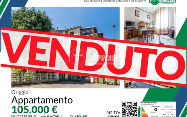 appartamento in vendita ad Origgio