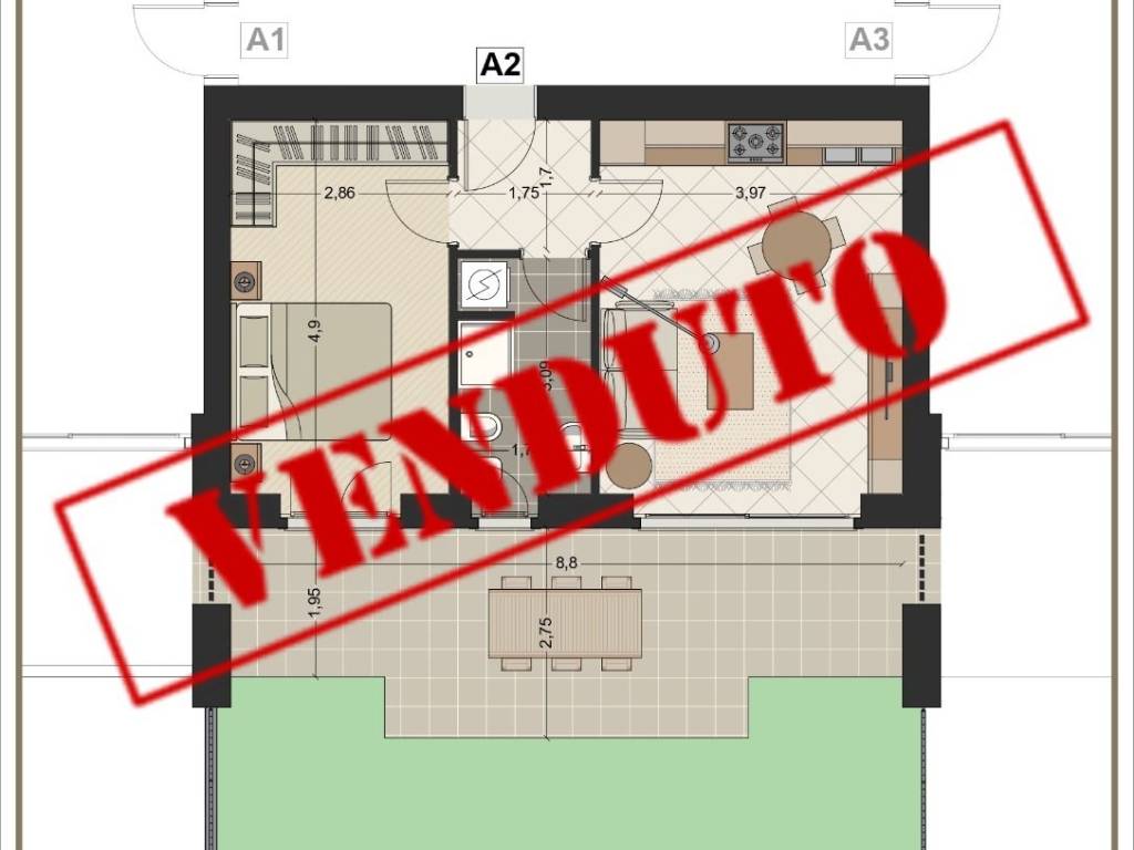 appartamento in vendita ad Origgio