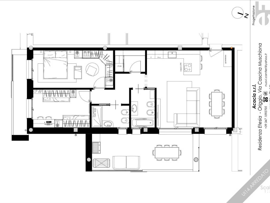 appartamento in vendita ad Origgio