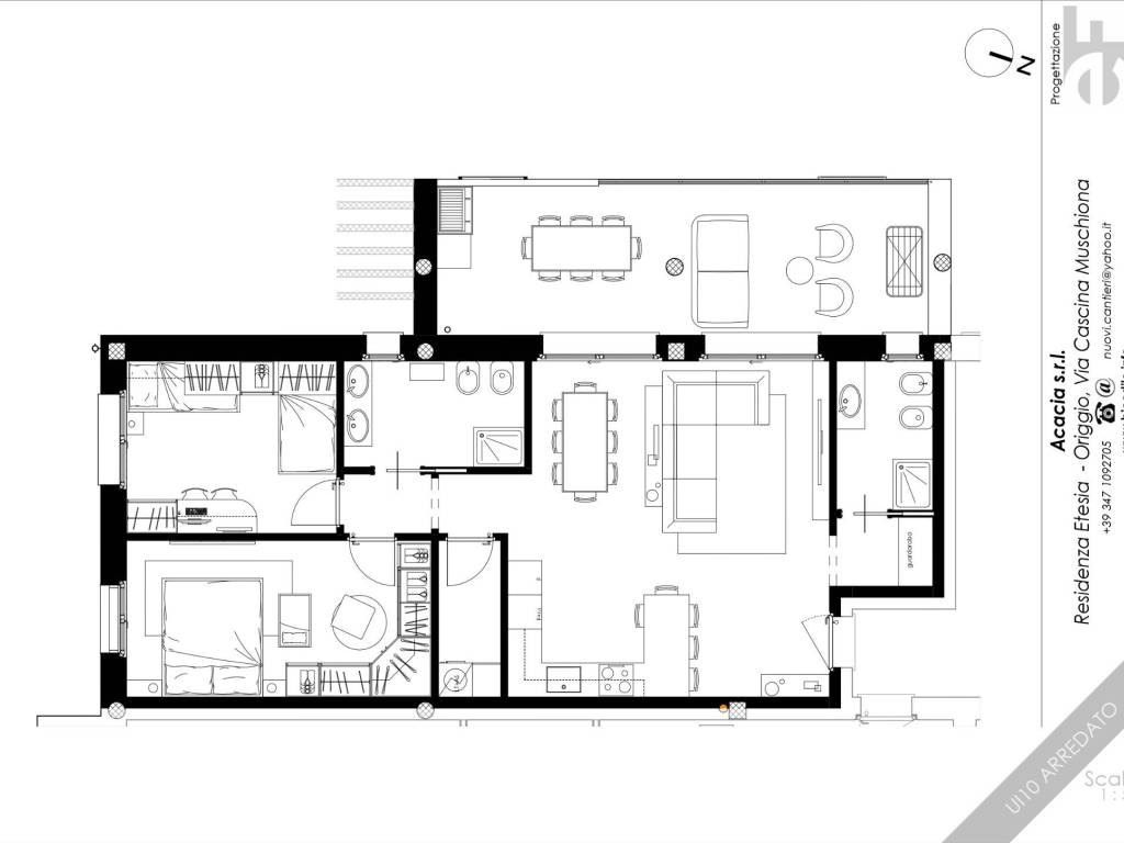 appartamento in vendita ad Origgio