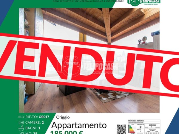 appartamento in vendita ad Origgio
