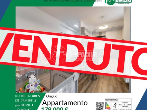 appartamento in vendita ad Origgio