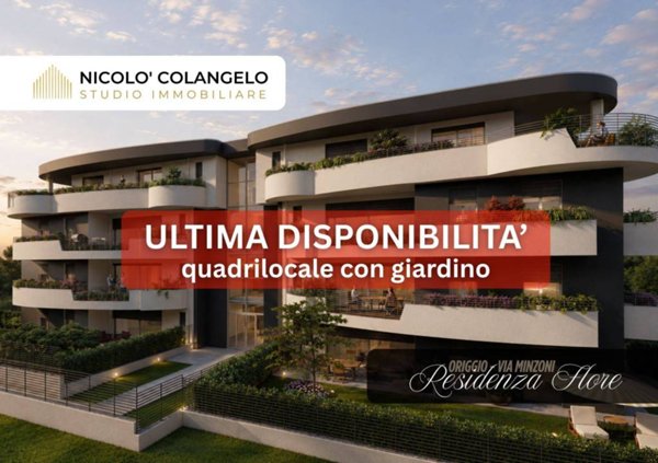 appartamento in vendita ad Origgio