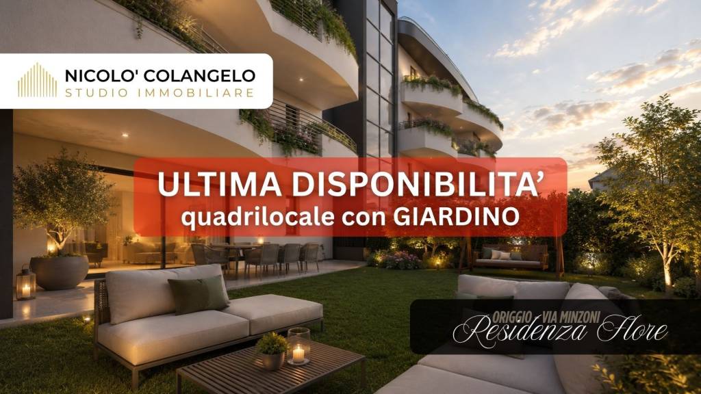 appartamento in vendita ad Origgio in zona Cascina Muschiona