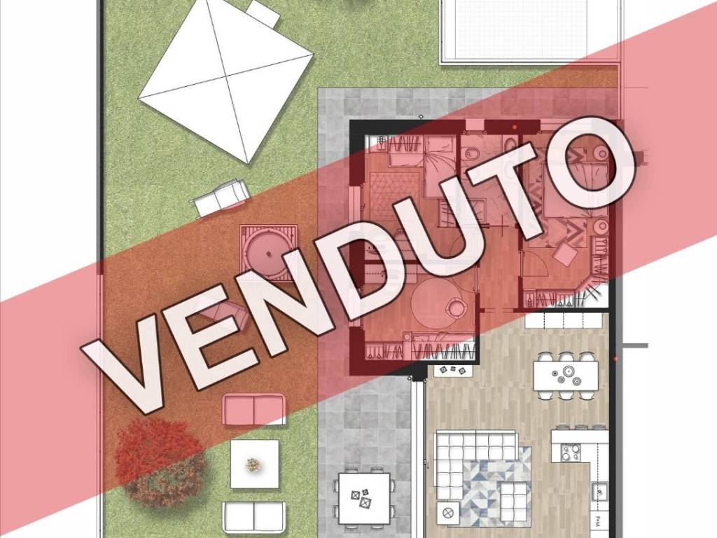 appartamento in vendita ad Origgio in zona Cascina Muschiona
