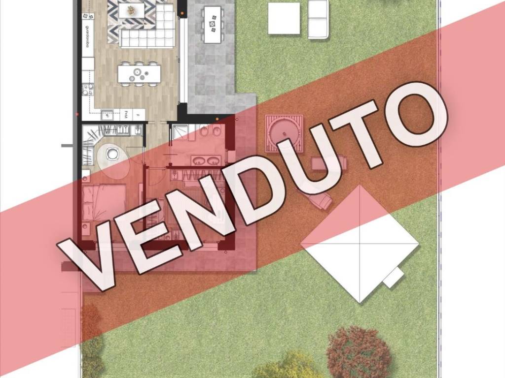 appartamento in vendita ad Origgio in zona Cascina Muschiona