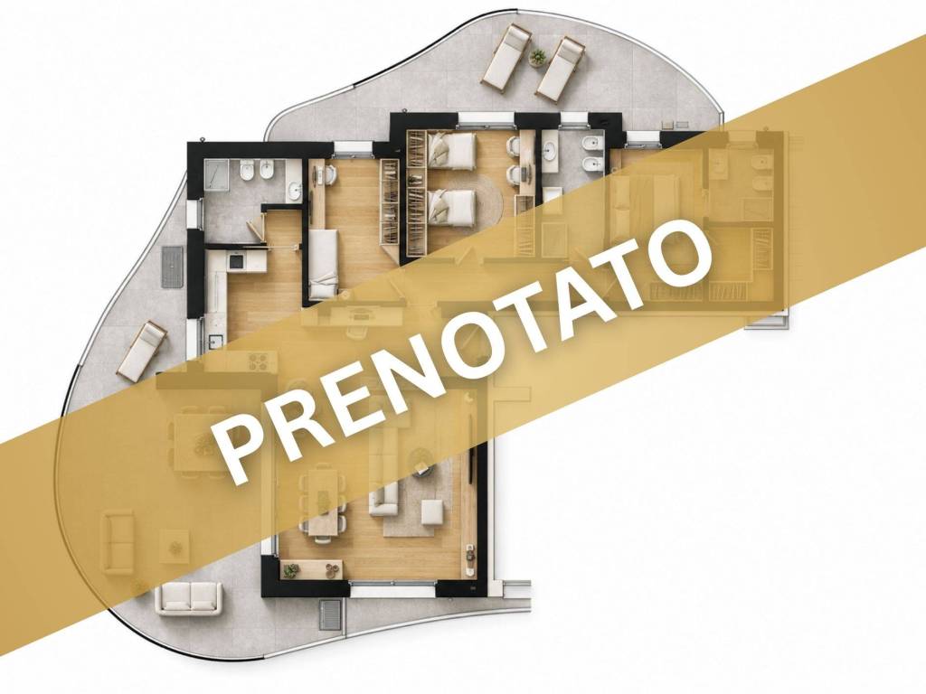 appartamento in vendita ad Origgio in zona Cascina Muschiona