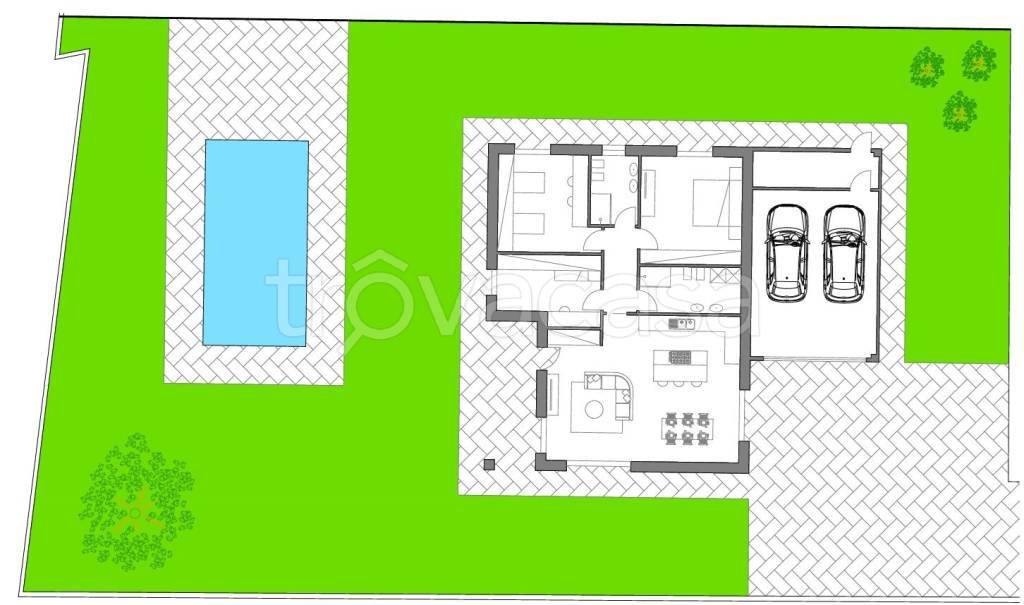 terreno edificabile in vendita a Saltrio