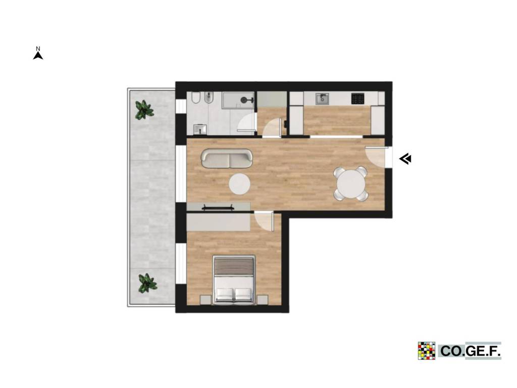 appartamento in vendita a Saronno