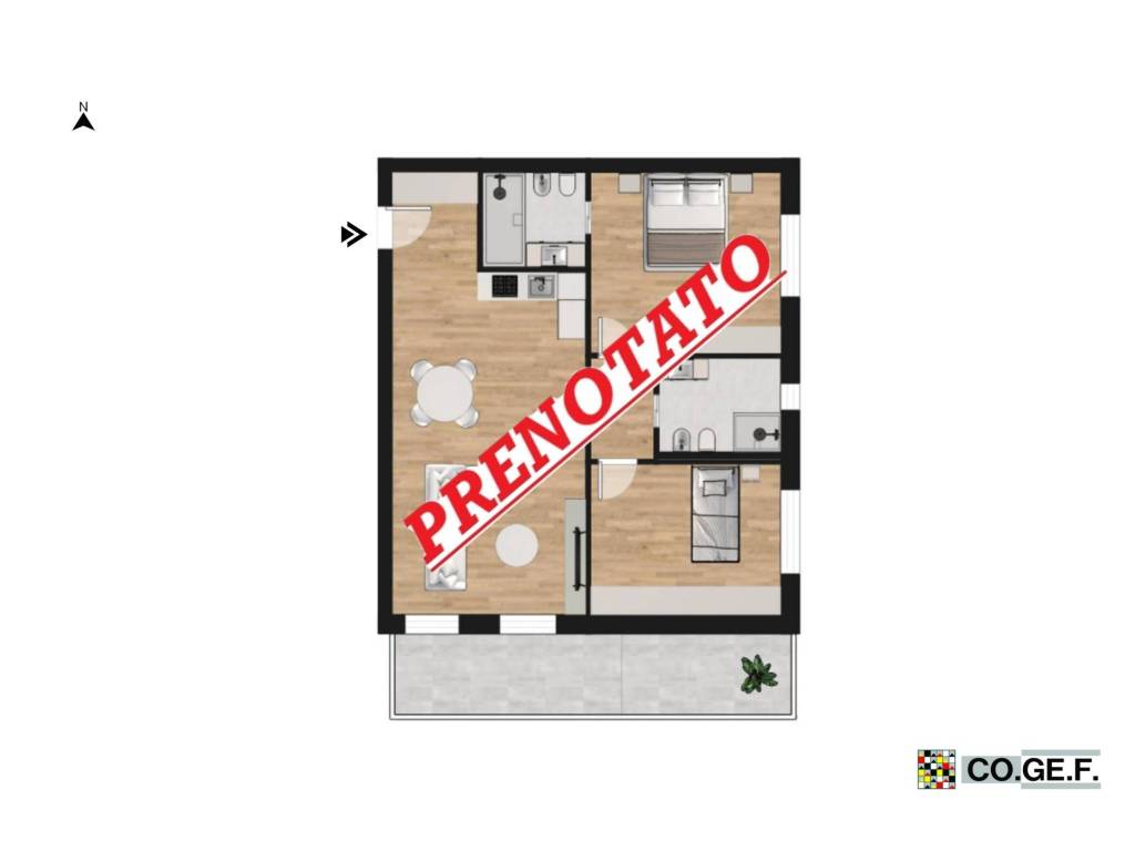 appartamento in vendita a Saronno