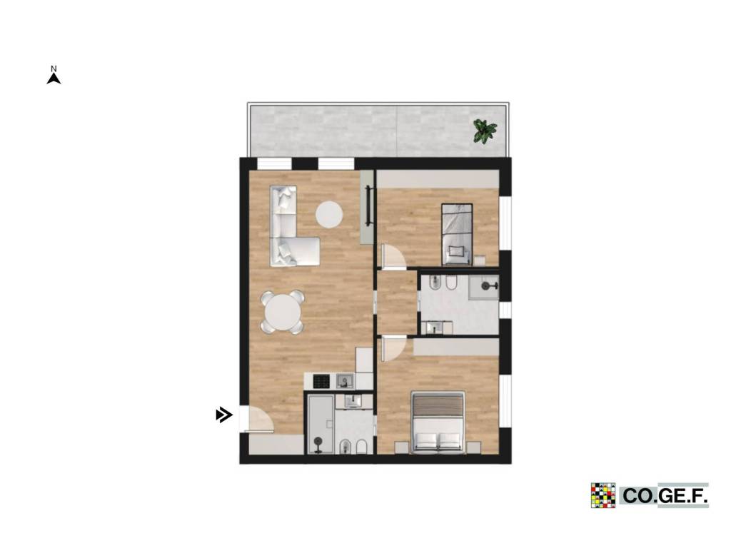 appartamento in vendita a Saronno