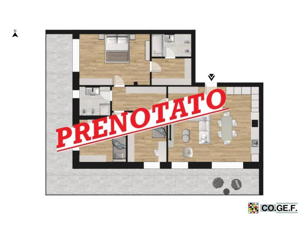 appartamento in vendita a Saronno