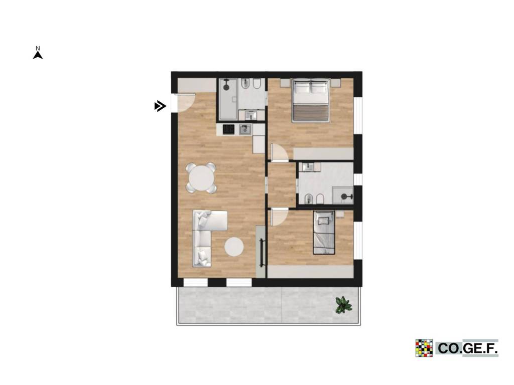 appartamento in vendita a Saronno