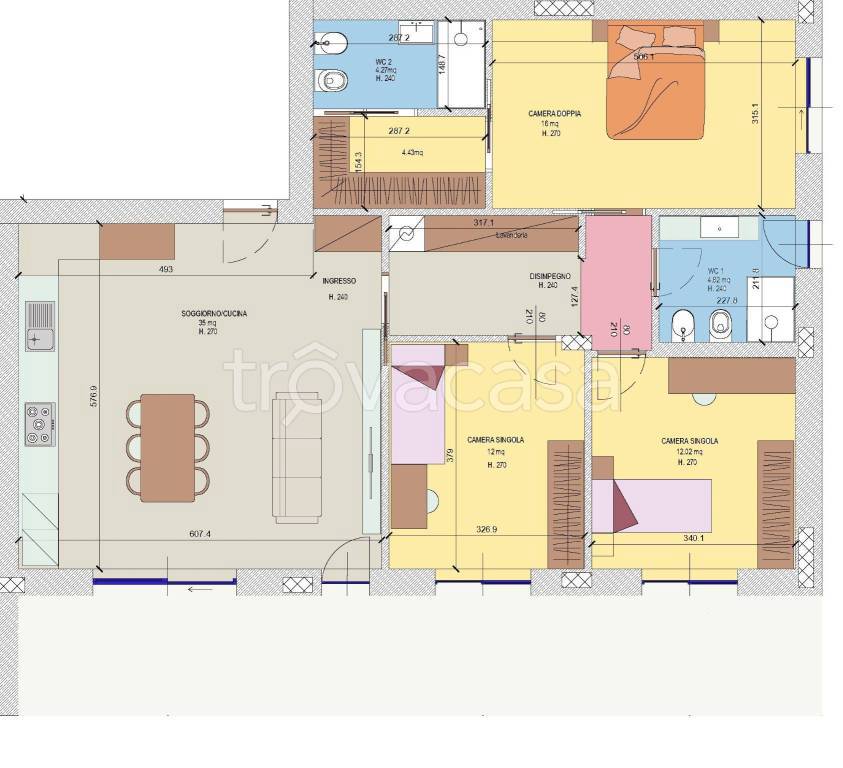 appartamento in vendita a Saronno