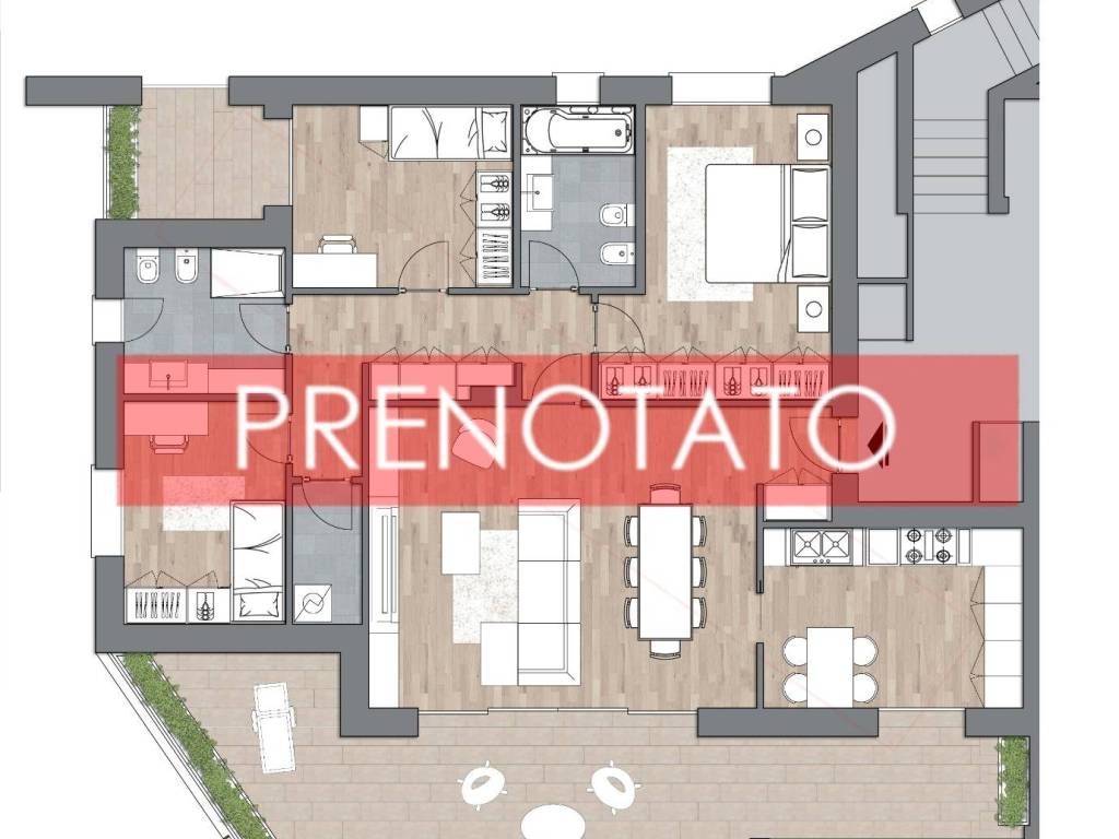 appartamento in vendita a Saronno