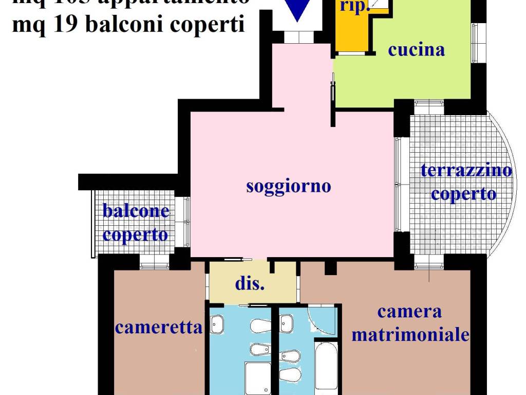 appartamento in vendita a Saronno