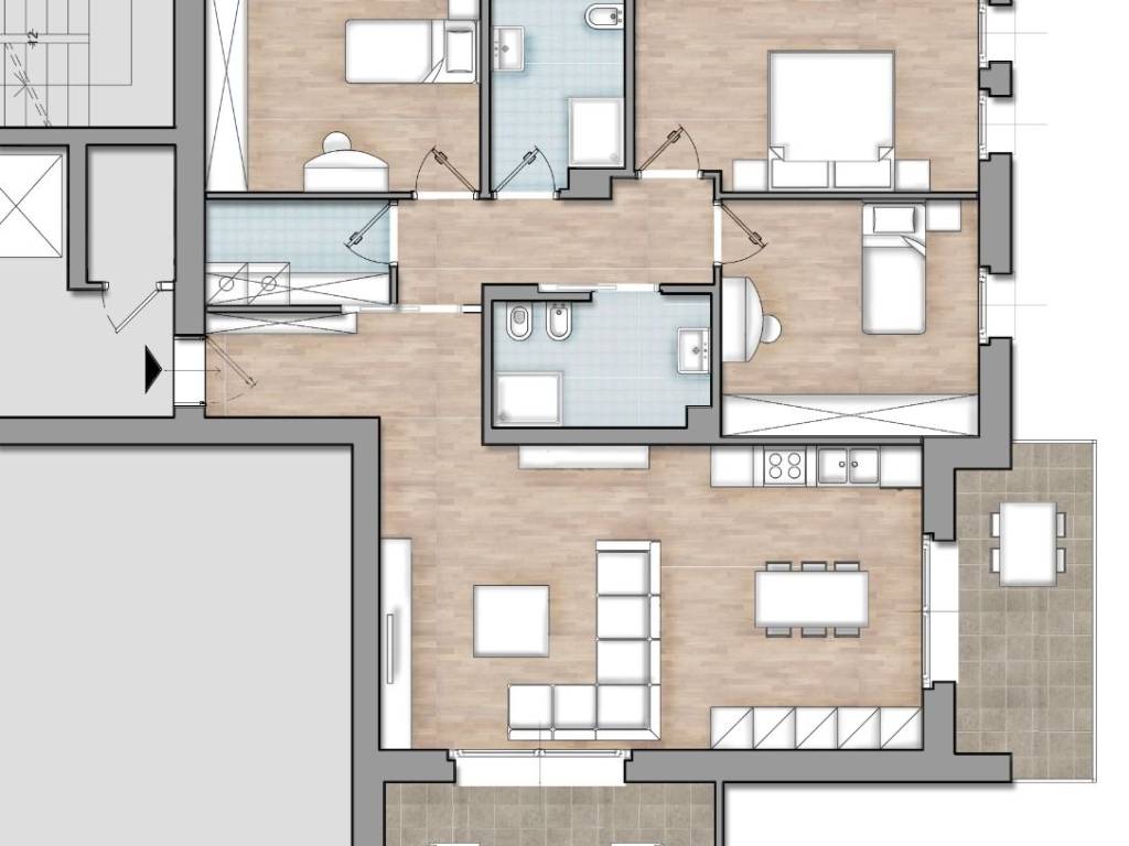 appartamento in vendita a Saronno