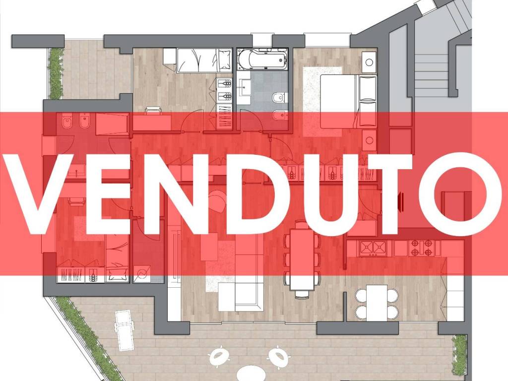 appartamento in vendita a Saronno