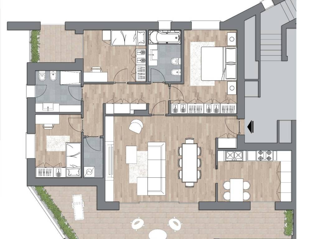 appartamento in vendita a Saronno